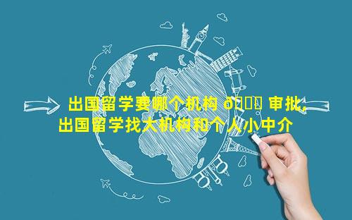 出国留学要哪个机构 🐈 审批,出国留学找大机构和个人小中介 🌻 哪个好
